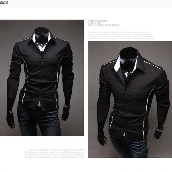 2020 Men's Luxury Long Sleeve Shirt