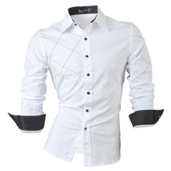 Men's Fashion Dress Casual Shirts Button Down Long Sleeve