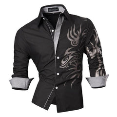 Men's Fashion Dress Casual Shirts Button Down Long Sleeve