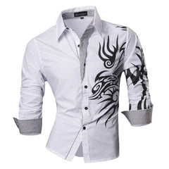 Men's Fashion Dress Casual Shirts Button Down Long Sleeve