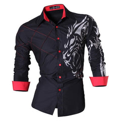 Men's Fashion Dress Casual Shirts Button Down Long Sleeve