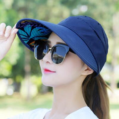 Hot summer sun hat with pearl for Women