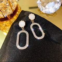 Chinese wind long tassel Earrings for Women