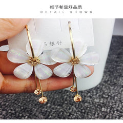 Chinese wind long tassel Earrings for Women