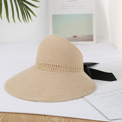 2020 Foldable Summer Beach Straw Hat for Women