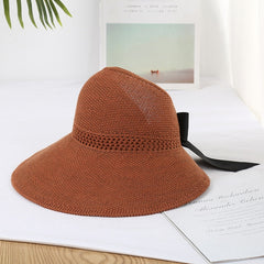 2020 Foldable Summer Beach Straw Hat for Women