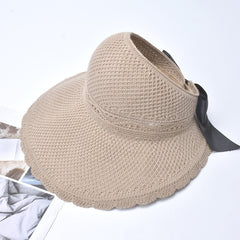 2020 Foldable Summer Beach Straw Hat for Women