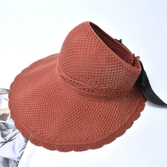 2020 Foldable Summer Beach Straw Hat for Women