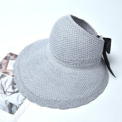 2020 Foldable Summer Beach Straw Hat for Women