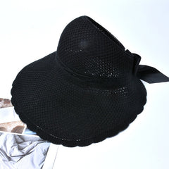 2020 Foldable Summer Beach Straw Hat for Women