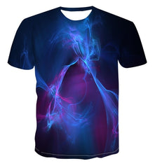 Spiral geometry 3D print T-shirt for Men