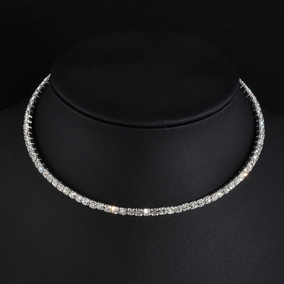 Rhinestone Choker Necklaces for Women