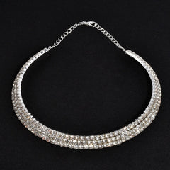 Rhinestone Choker Necklaces for Women