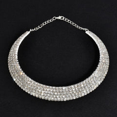 Rhinestone Choker Necklaces for Women