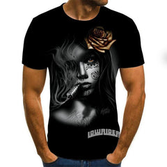 2020 Mens horror T shirts with 3D Zombie Print