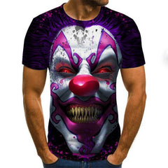 2020 Mens horror T shirts with 3D Zombie Print