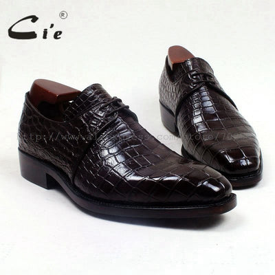 Crocodile belly skin handmade genuine leather shoes for Men